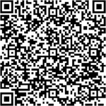 A black and white QR code consisting of a square grid of smaller squares and rectangles arranged in a pattern.